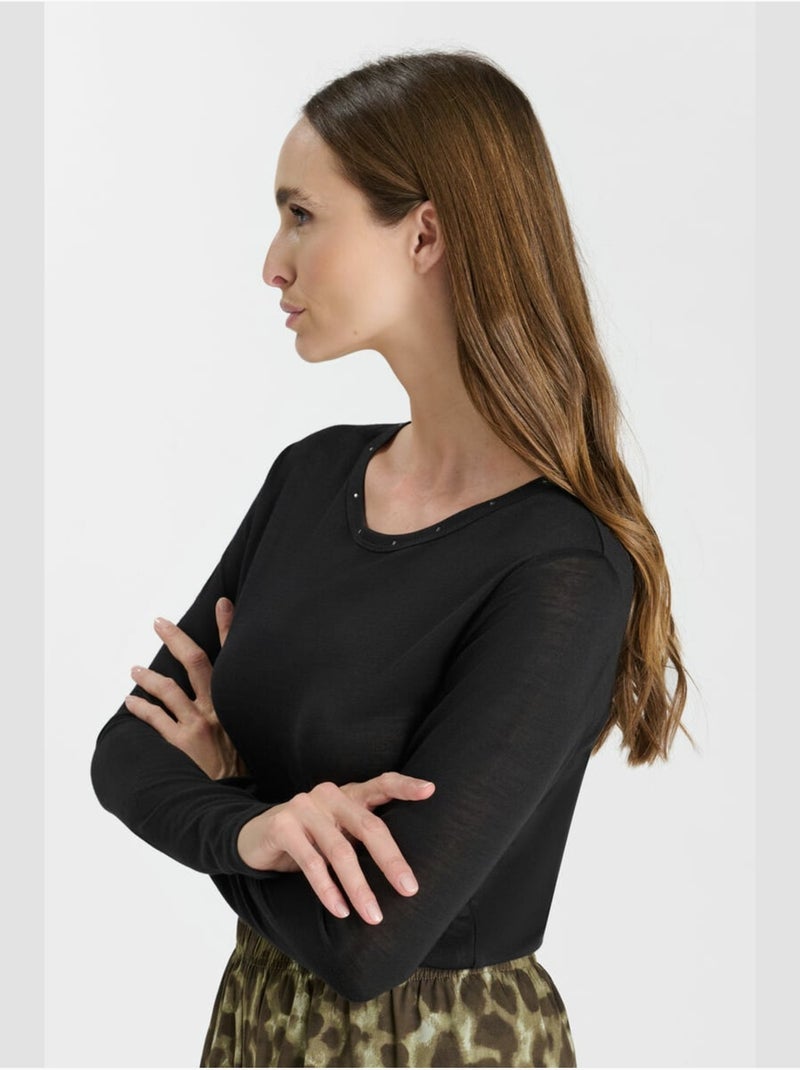 Camiseta lamy Negro - Kiabi