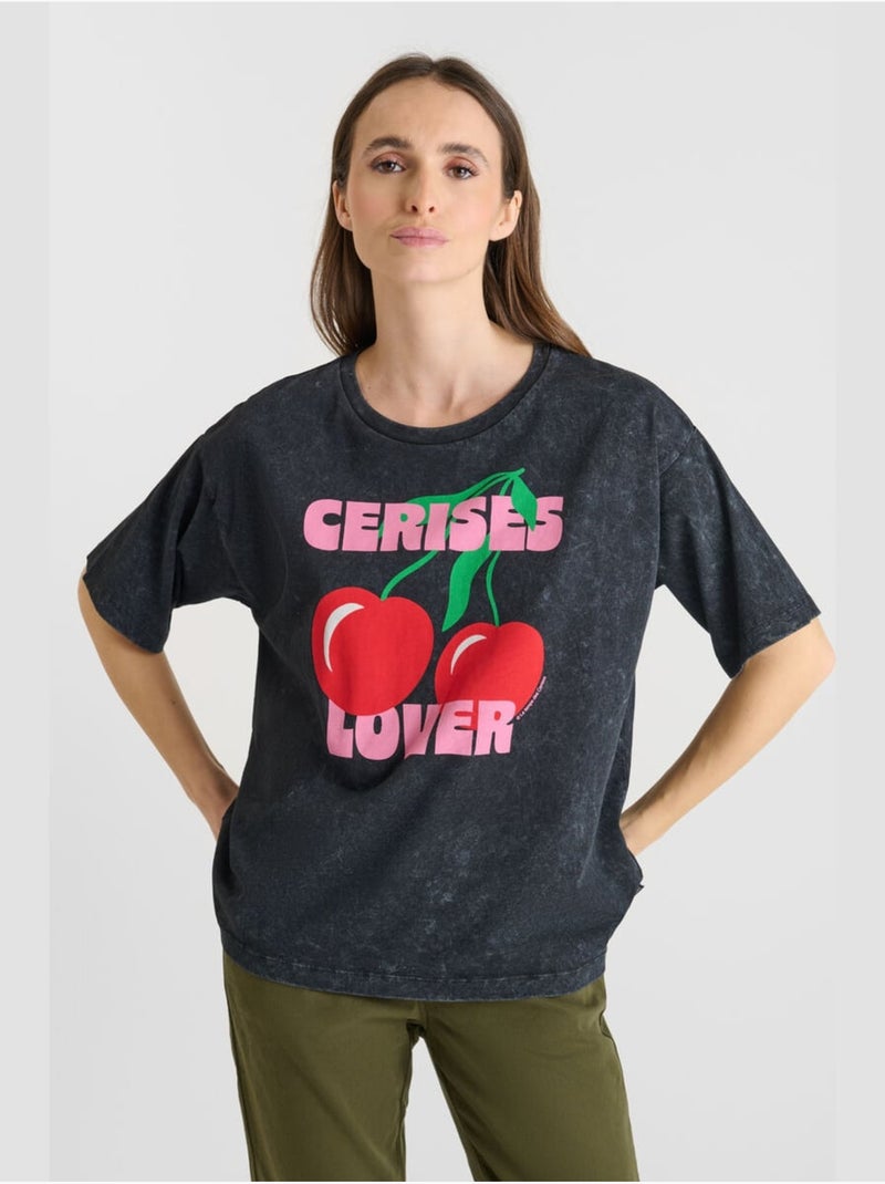 Camiseta LANZAS Negro - Kiabi