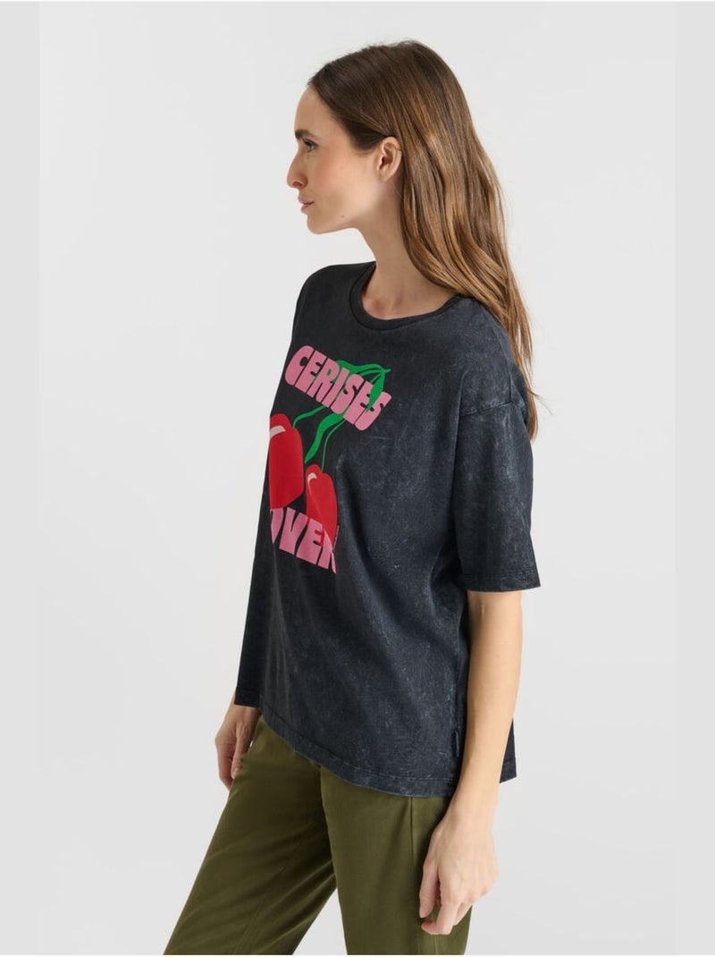 Camiseta LANZAS Negro - Kiabi