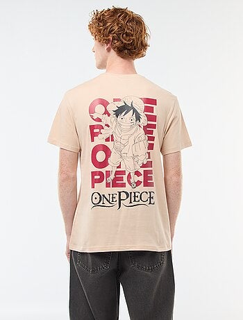 Camiseta larga estampada 'One Piece'