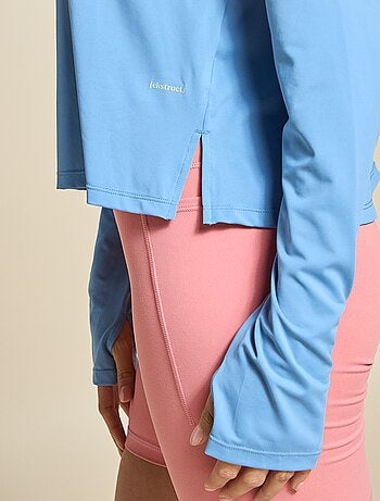 Camiseta larga fluida - (ekstract)