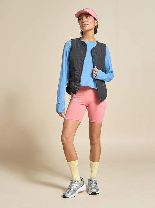 Camiseta larga fluida - (ekstract) - Kiabi