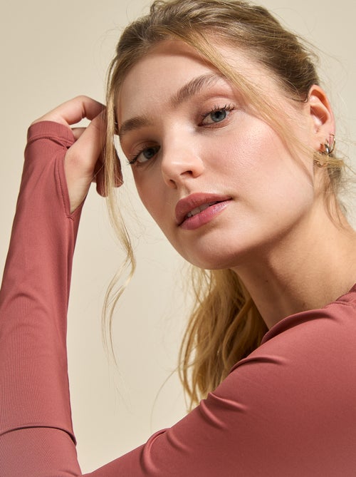 Camiseta larga fluida - (ekstract) - Kiabi