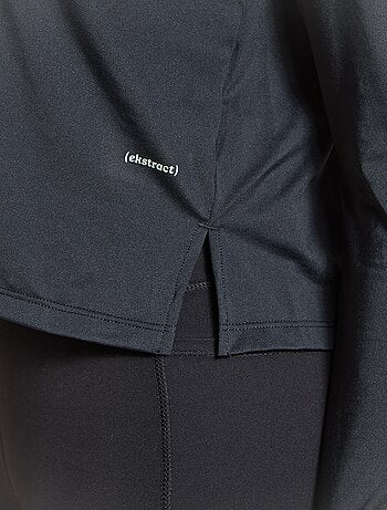 Camiseta larga fluida - (ekstract)