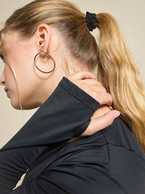 Camiseta larga fluida - (ekstract) - Kiabi