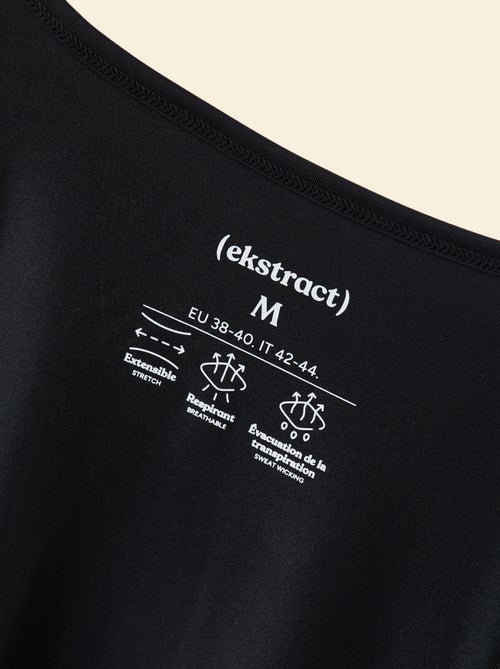 Camiseta larga fluida - (ekstract) - Kiabi