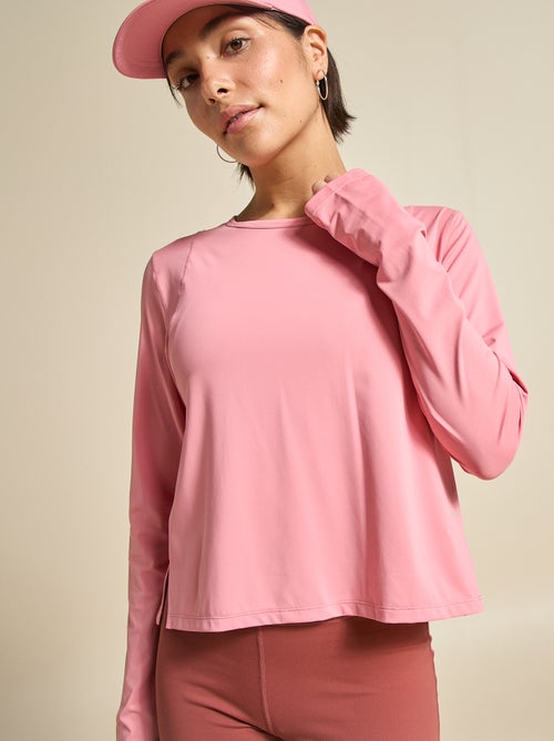 Camiseta larga fluida - (ekstract) - Kiabi