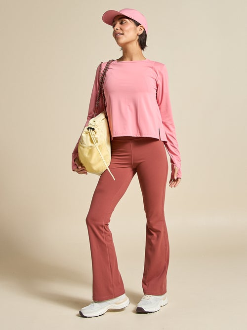 Camiseta larga fluida - (ekstract) - Kiabi