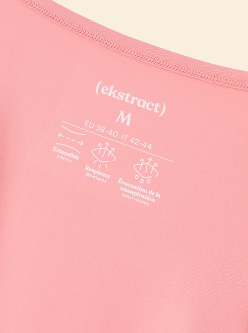 Camiseta larga fluida - (ekstract) - Kiabi