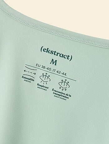 Camiseta larga fluida - (ekstract)