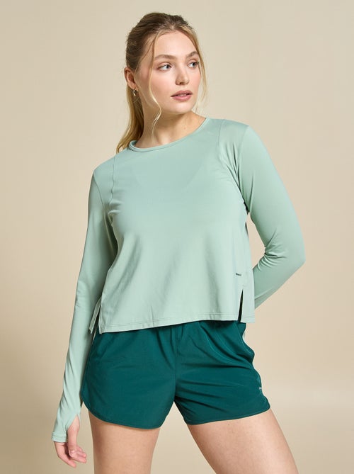 Camiseta larga fluida - (ekstract) - Kiabi