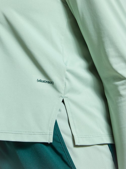 Camiseta larga fluida - (ekstract) - Kiabi