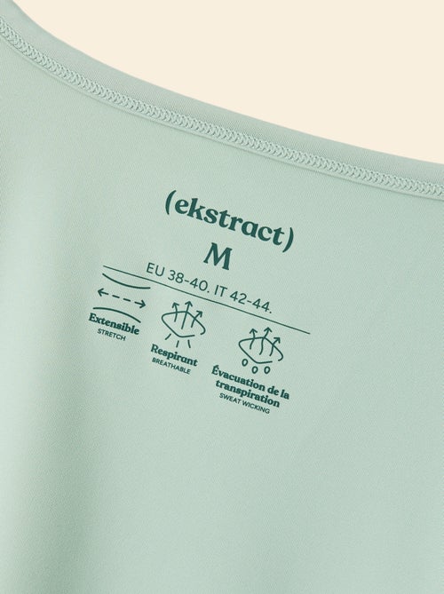 Camiseta larga fluida - (ekstract) - Kiabi