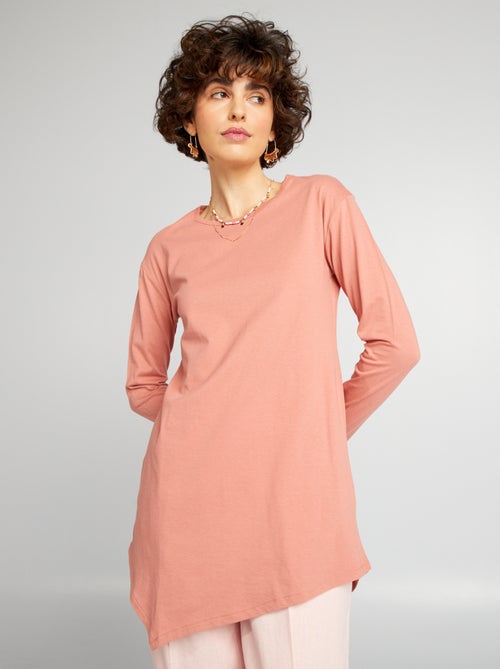 Camiseta larga - Kiabi