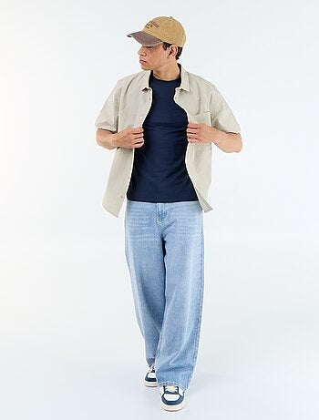 Camiseta lisa - Slim fit