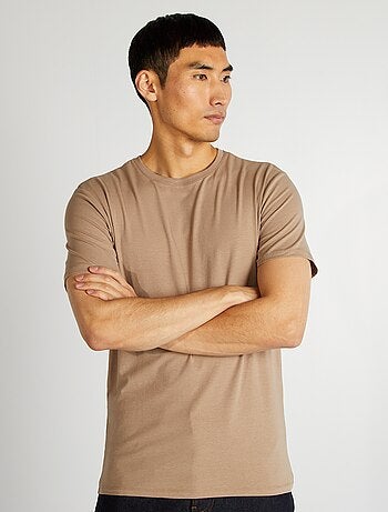 Camiseta lisa - Slim fit