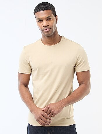 Camiseta lisa - Slim fit