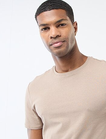 Camiseta lisa - Slim fit