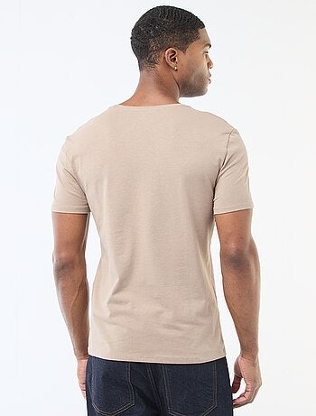 Camiseta lisa - Slim fit