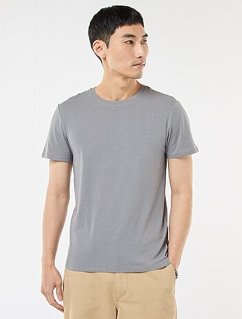 Camiseta lisa - Slim fit