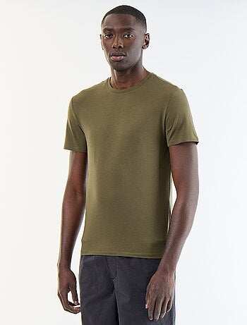 Camiseta lisa - Slim fit
