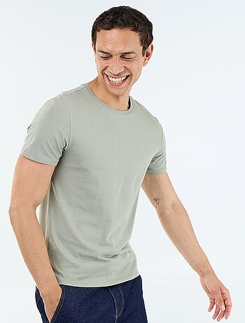 Camiseta lisa - Slim fit