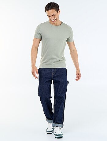 Camiseta lisa - Slim fit