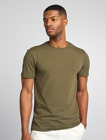 Camiseta lisa - Slim fit