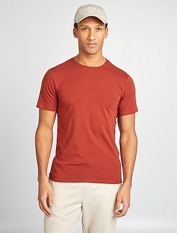 Camiseta lisa - Slim fit