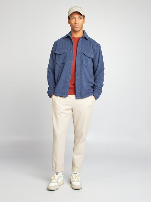 Camiseta lisa - Slim fit - Kiabi