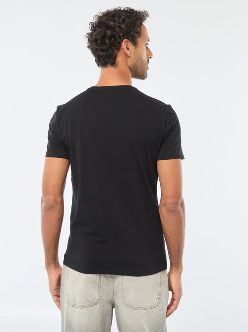 Camiseta lisa - Slim fit - Kiabi