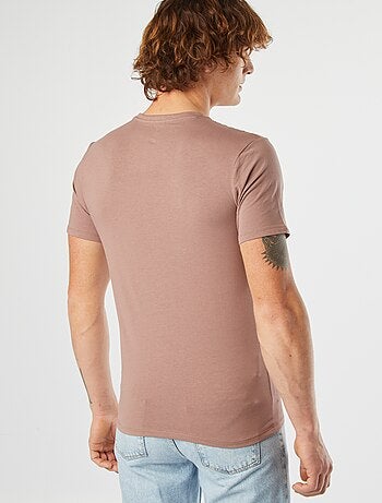 Camiseta lisa - Slim fit