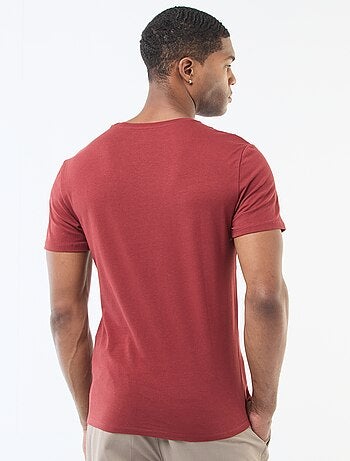 Camiseta lisa - Slim fit