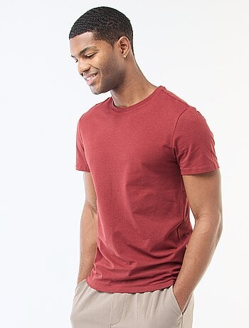 Camiseta lisa - Slim fit