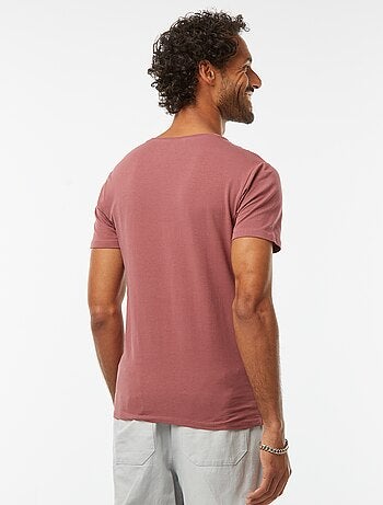 Camiseta lisa - Slim fit