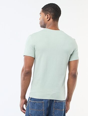 Camiseta lisa - Slim fit