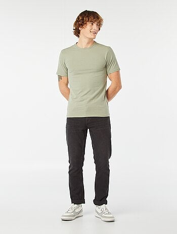 Camiseta lisa - Slim fit