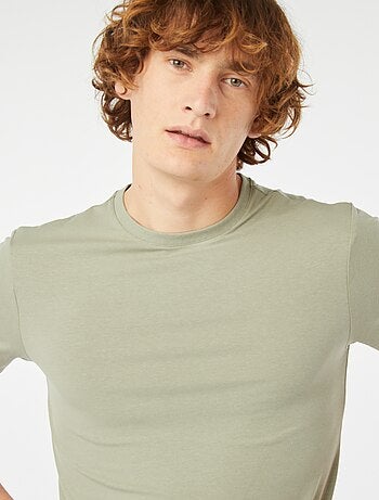 Camiseta lisa - Slim fit