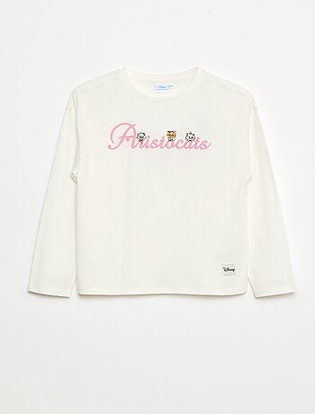 Camiseta lisa 'Aristogatos' 'Disney'