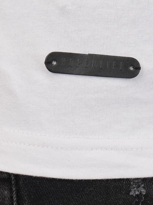 Camiseta lisa - Kiabi