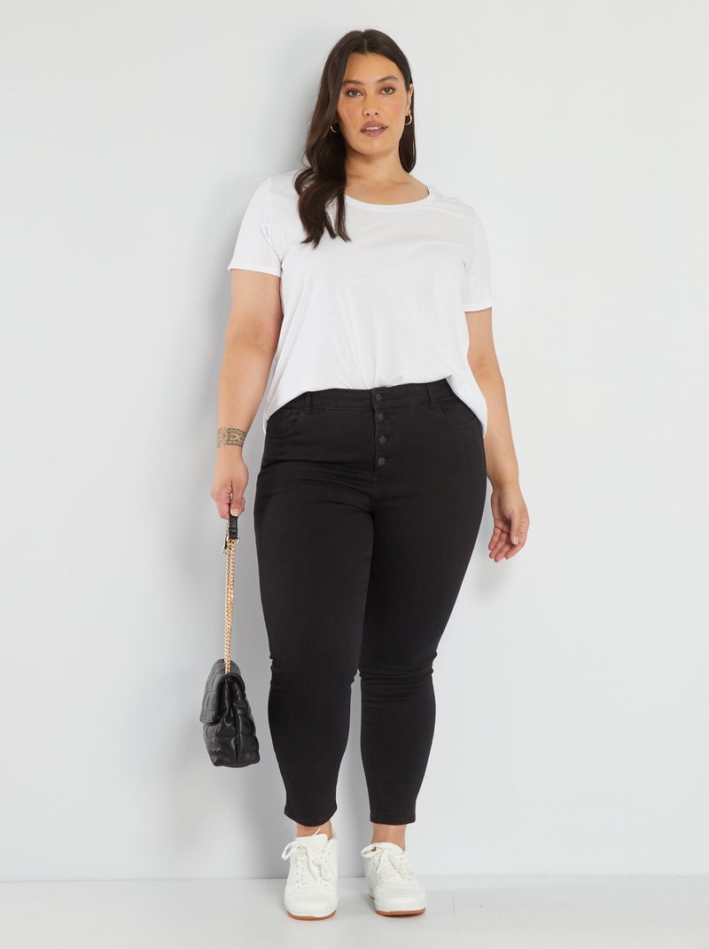 Camiseta lisa blanco - Kiabi