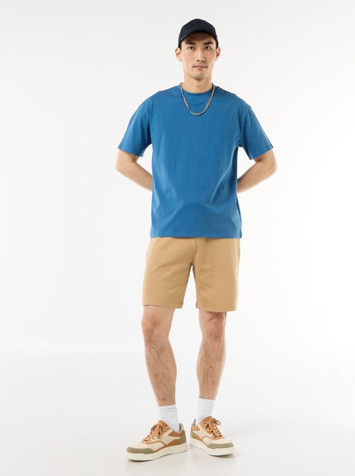 Camiseta lisa confort fit / oversize - Kiabi