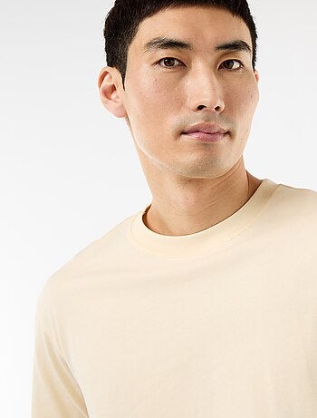 Camiseta lisa confort fit / oversize