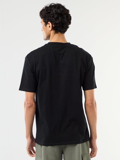 Camiseta lisa confort fit / oversize - Kiabi