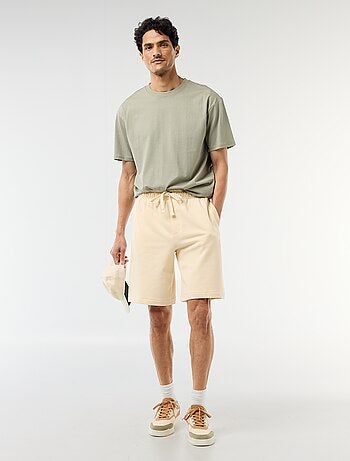 Camiseta lisa confort fit / oversize