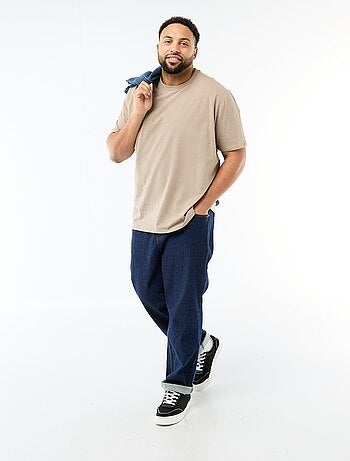 Camiseta lisa corte regular