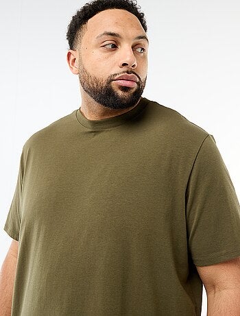 Camiseta lisa corte regular