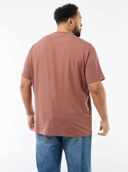 Camiseta lisa corte regular - Kiabi