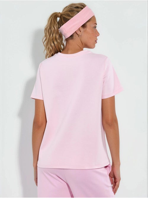 Camiseta lisa de cuello redondo busem - Kiabi