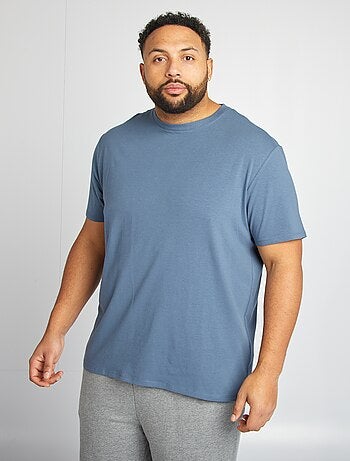 Camiseta lisa de manga corta
